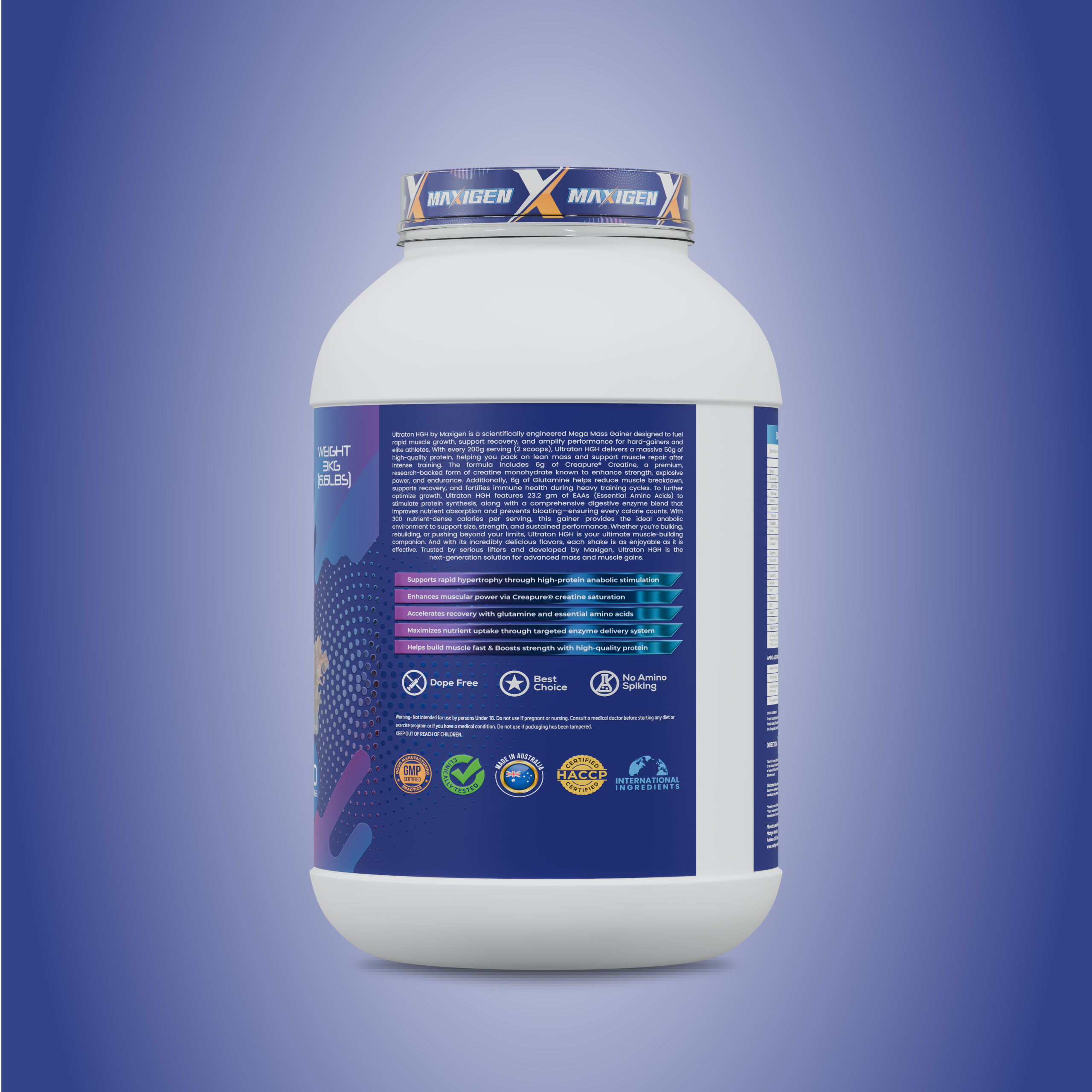 Ultraton HGH (Mega Mass Gainer) - Image 4